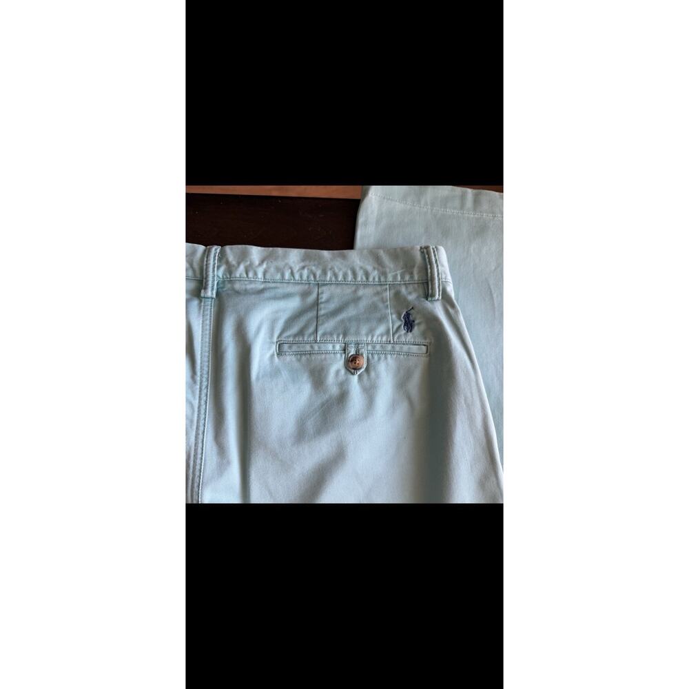 Polo Ralph Lauren The Polo Chino Men’s Blue Cotton Twill Stretch Pants 34x34
